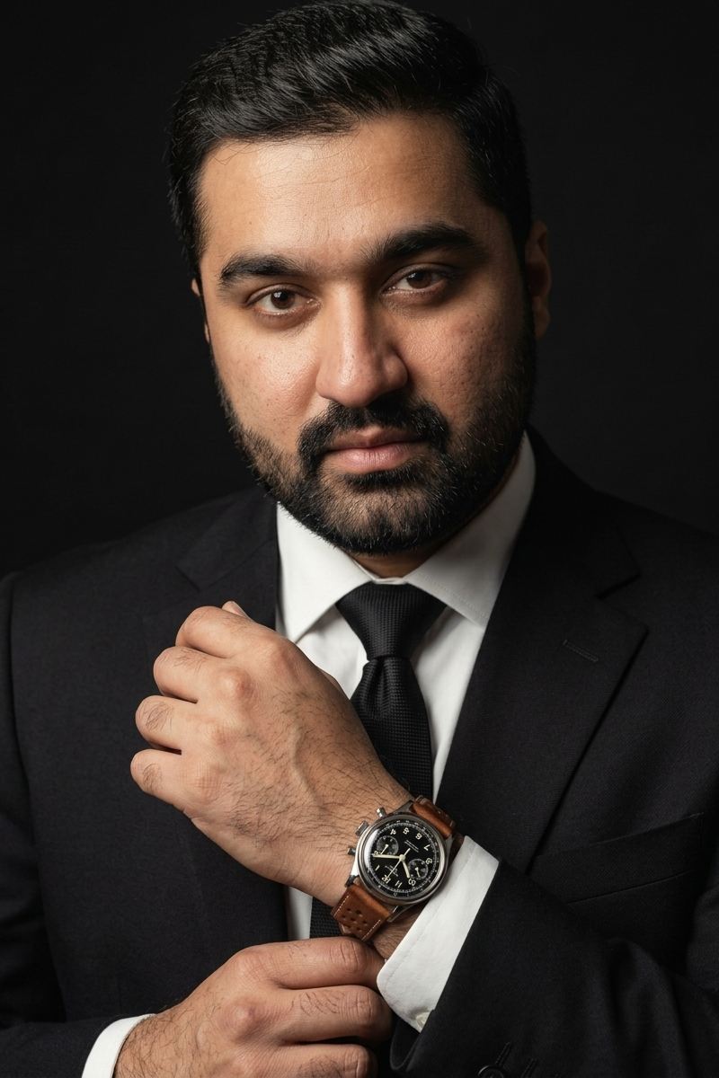 Haidar Mustafa, founder of Foundreco, in Lahore, Pakistan