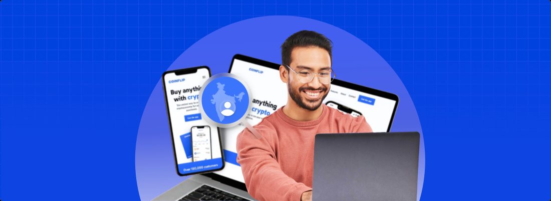 A live product on a laptop and a phone, with someone working on it